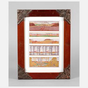 Jugendstilrahmen, R. Melcher, Wien