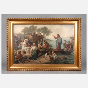 Großer Goldstuckrahmen