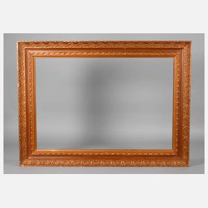 Goldbronzierte Stuckleiste um 1920