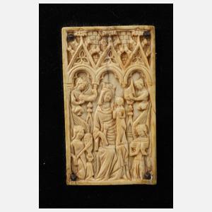 Miniaturrelief Elfenbein