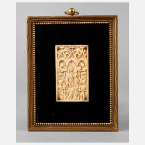 Miniaturrelief Elfenbein