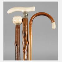 Drei Stöcke Elfenbein111