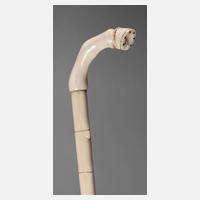 Flanierstock Elfenbein111