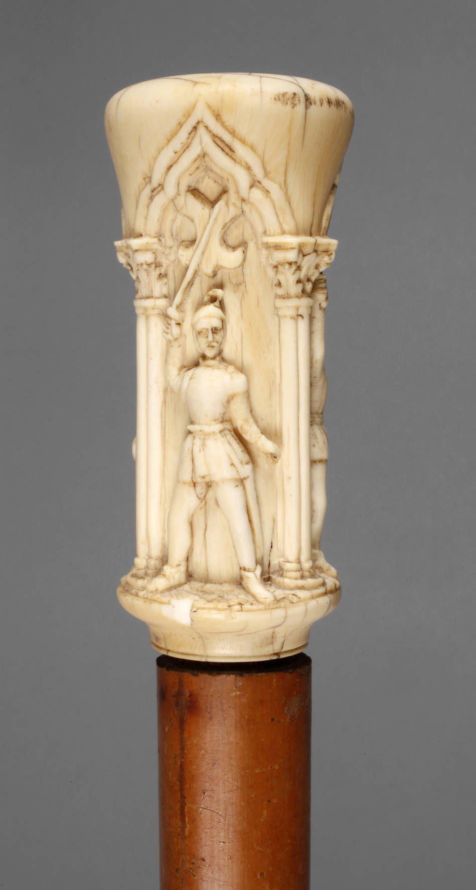 Spazierstock Elfenbein