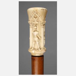 Spazierstock Elfenbein