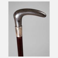 Spazierstock Silber111