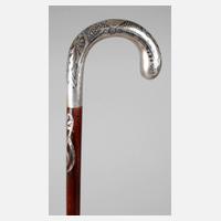 Spazierstock Silber111