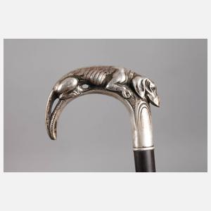 Spazierstock Silber