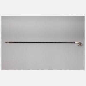 Spazierstock Silber