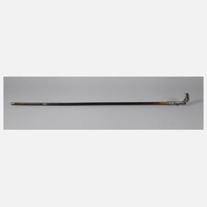 Spazierstock Silber