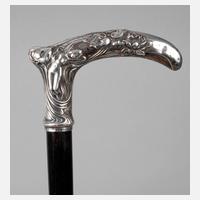 Spazierstock Silber111