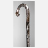 Spazierstock Silber111