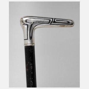 Spazierstock Silber