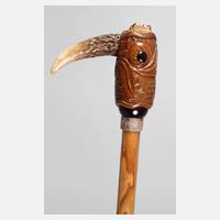 Geschnitzter Spazierstock111