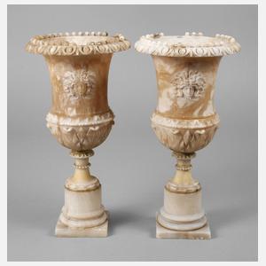 Paar Alabasterlampen