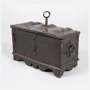 Barocke Eisenschatulle