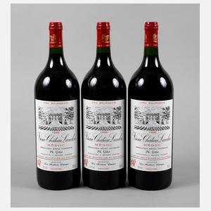 Drei Flaschen ”Vieux Chateaux Landon”