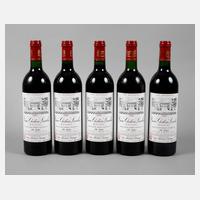 Fünf Flaschen ”Vieux Chateau Landon”111