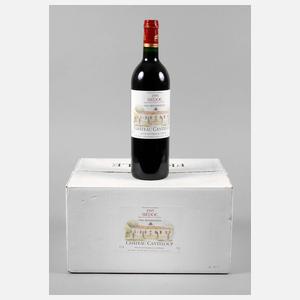 Sechs Flaschen ”Chateau Canteloup”