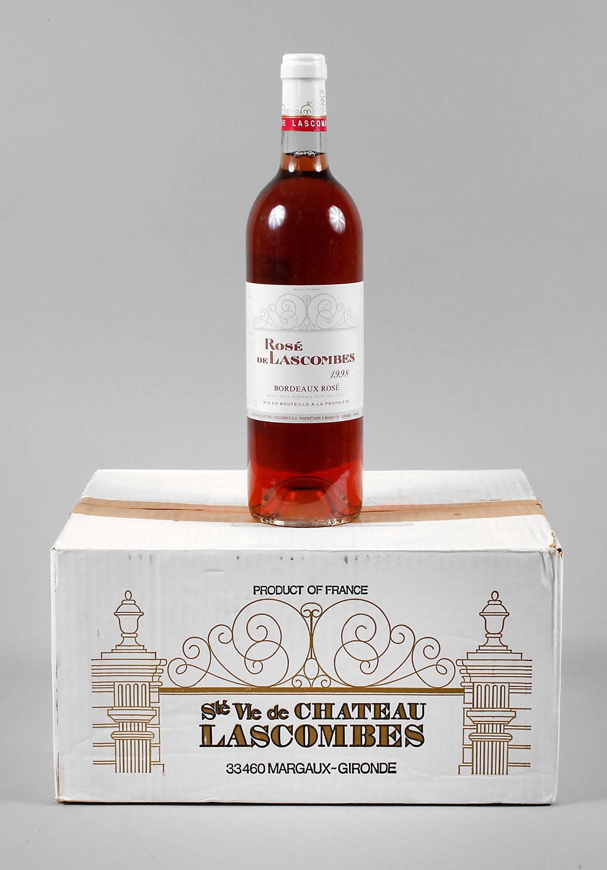 Sechs Flaschen ”Rosé de Lascombes”