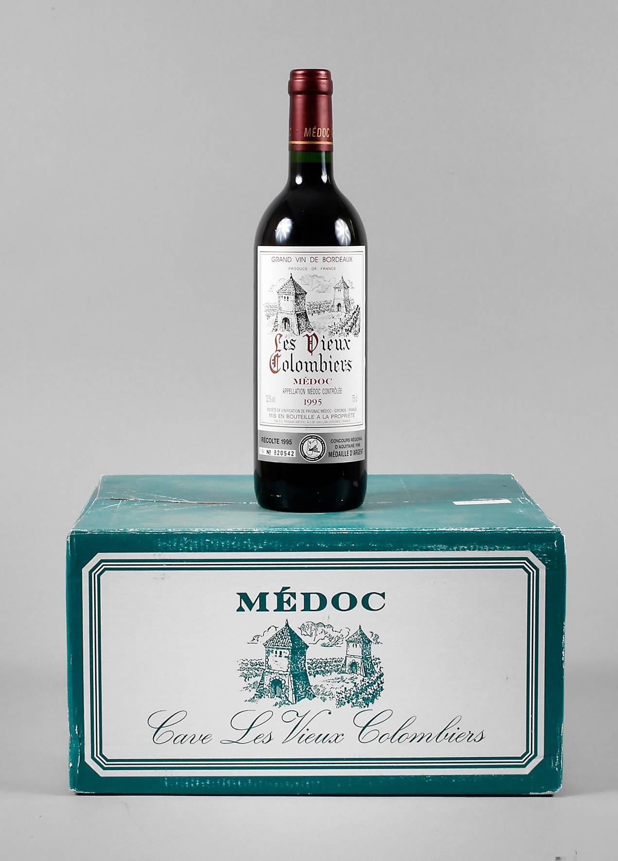 Sechs Flaschen ”Les Vieux Colombiers”