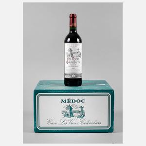 Sechs Flaschen ”Les Vieux Colombiers”