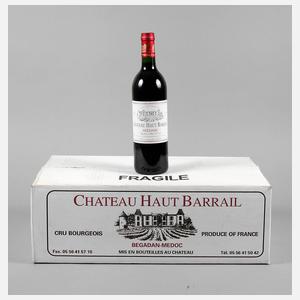 Zwölf Flaschen ”Chateaux Haut Barrail”