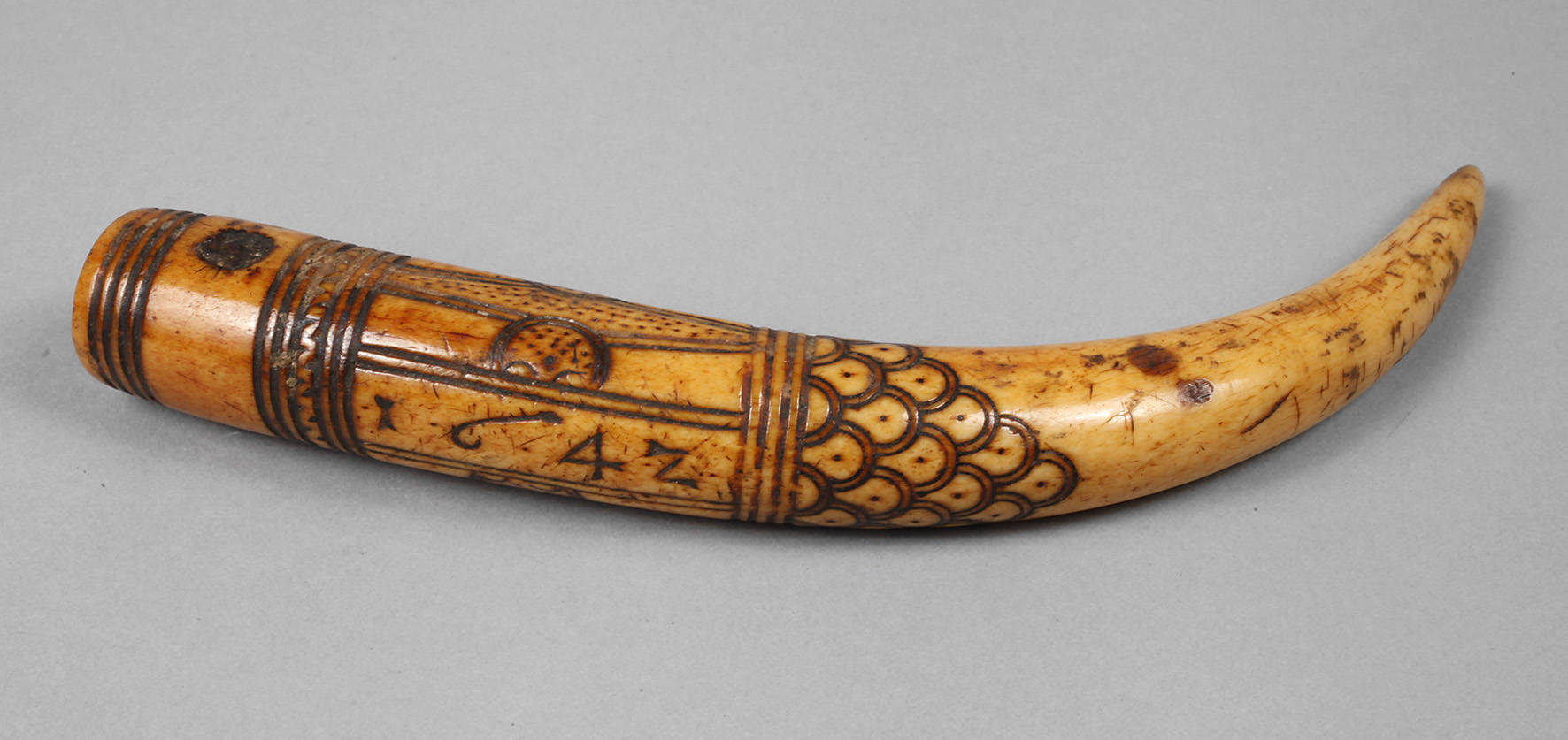 Ungewöhnlicher Stockgriff