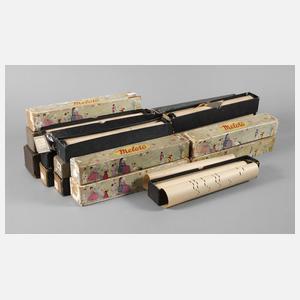 21 Lochpapierrollen für Musikspielgerät