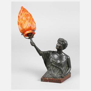 Figürliche Tischlampe