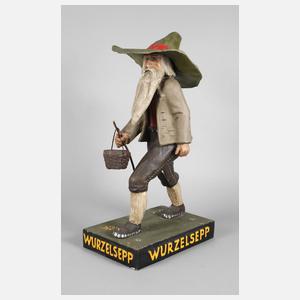 Werbefigur Wurzelsepp