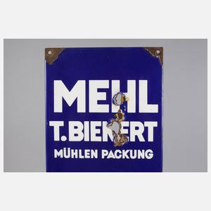 Emailschild Bienert Mühlen
