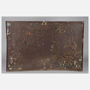 Emailschild Riebeck Bier