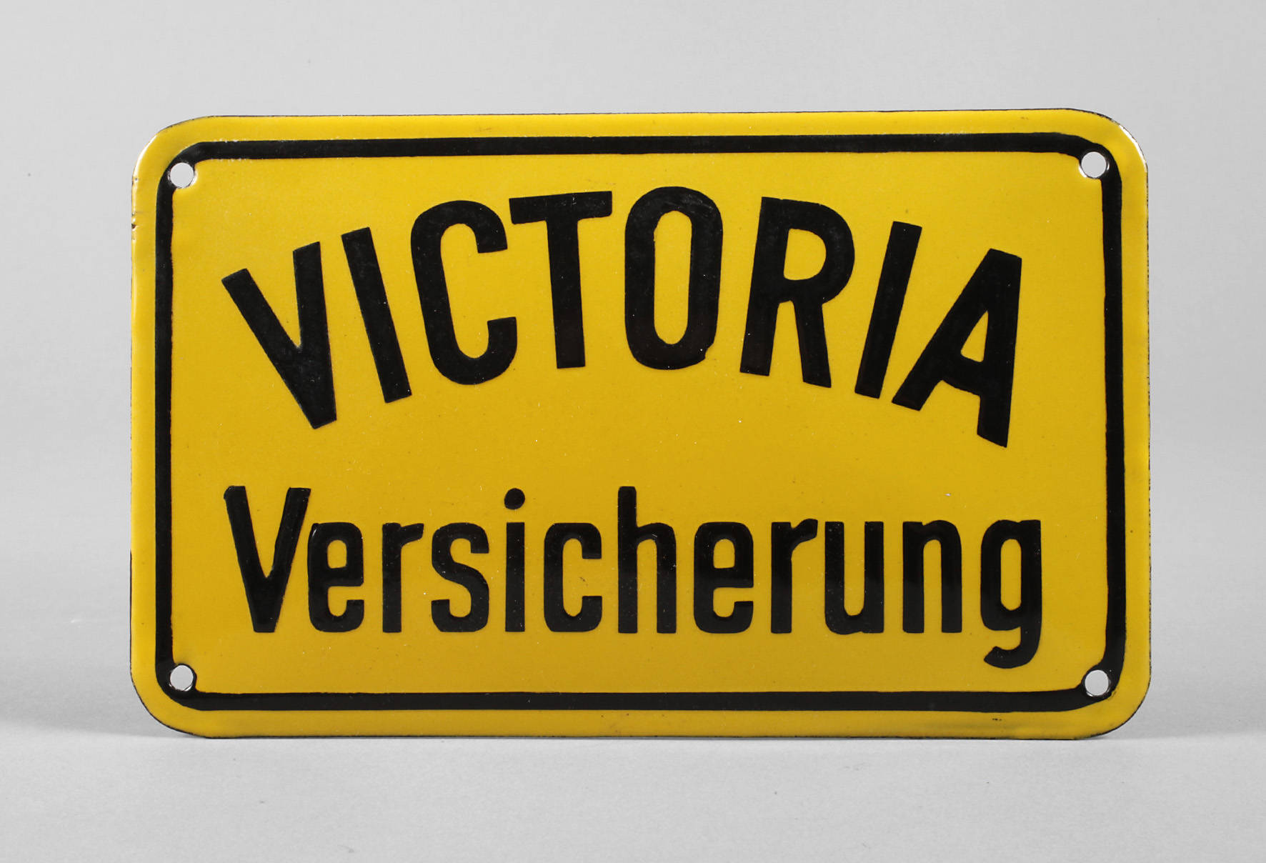 Kleines Emailschild Victoria