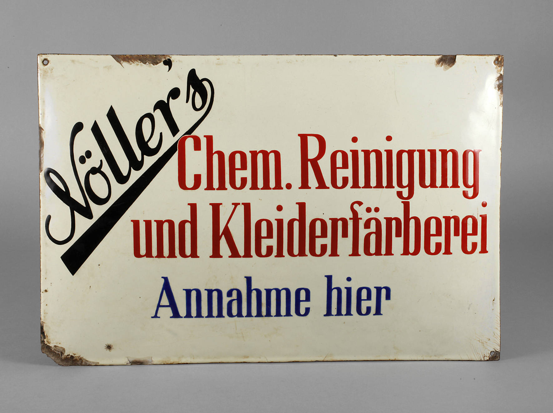 Werbeschild Nöllers