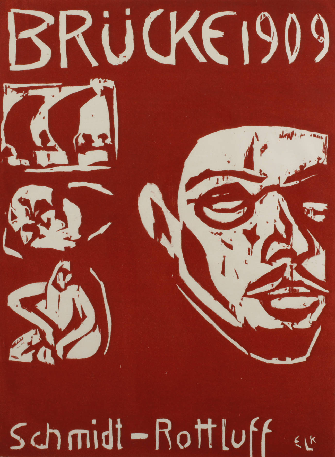 Brücke-Plakat, nach Ernst Ludwig Kirchner