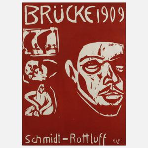 Brücke-Plakat, nach Ernst Ludwig Kirchner