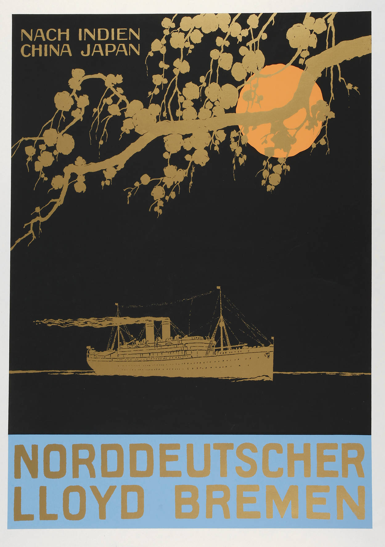 Plakat Norddeutscher Lloyd Bremen