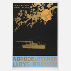 Plakat Norddeutscher Lloyd Bremen