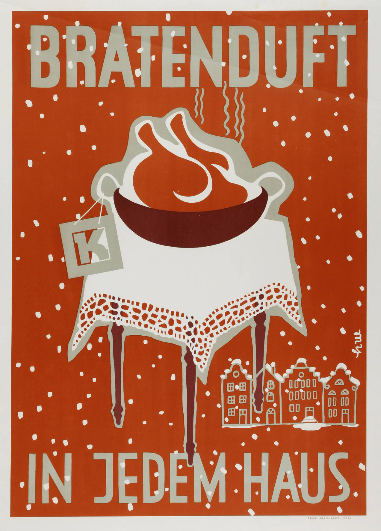 Plakat Weihnachtszeit