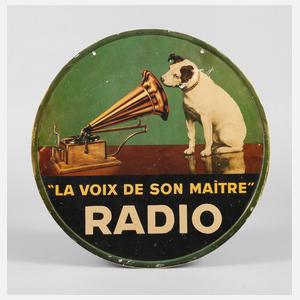 Werbeschild Grammophon