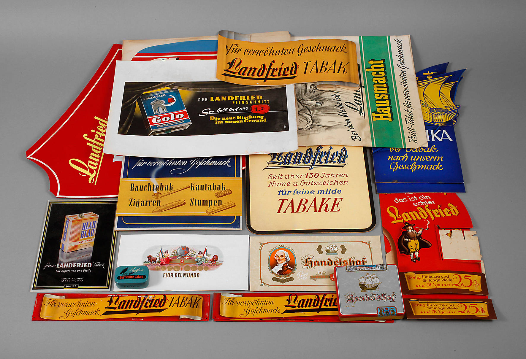 Posten Tabak-Werbung