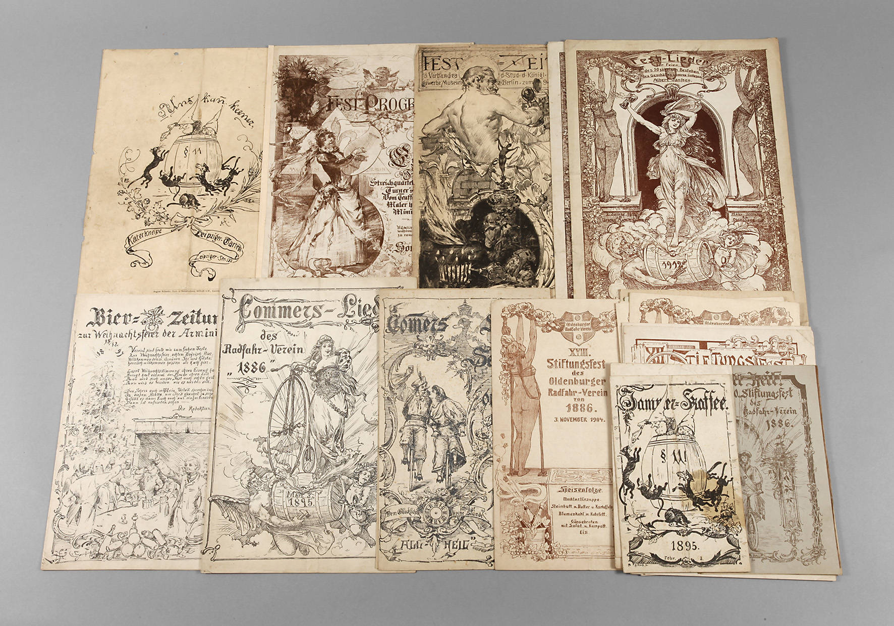 Sammlung Festschriften Radfahr-Verein Oldenburg