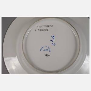 Suprematistischer Teller