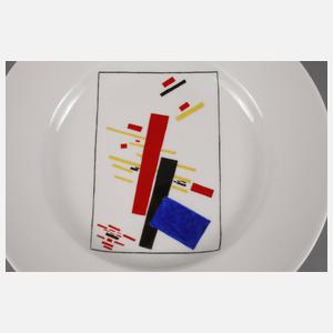 Suprematistischer Teller