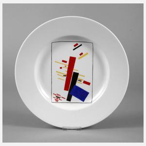 Suprematistischer Teller
