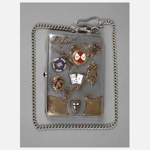 Russisches Zigarettenetui Silber und Gold