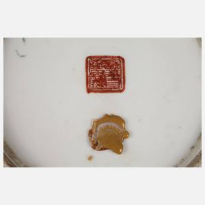 Deckelterrine Famille rose