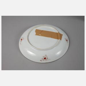 Vasenpaar und Teller Famille rose