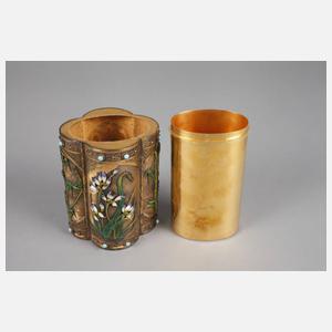 China feine Silberdose